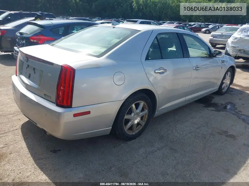 2010 Cadillac Sts Rwd W/1Se VIN: 1G6DU6EA3A0138033 Lot: 45411794