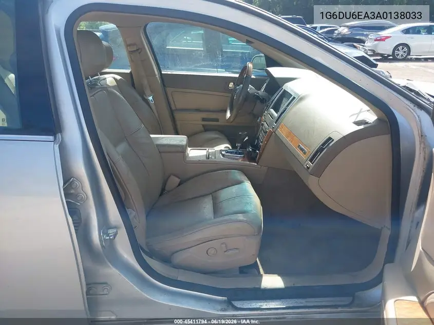 2010 Cadillac Sts Rwd W/1Se VIN: 1G6DU6EA3A0138033 Lot: 45411794