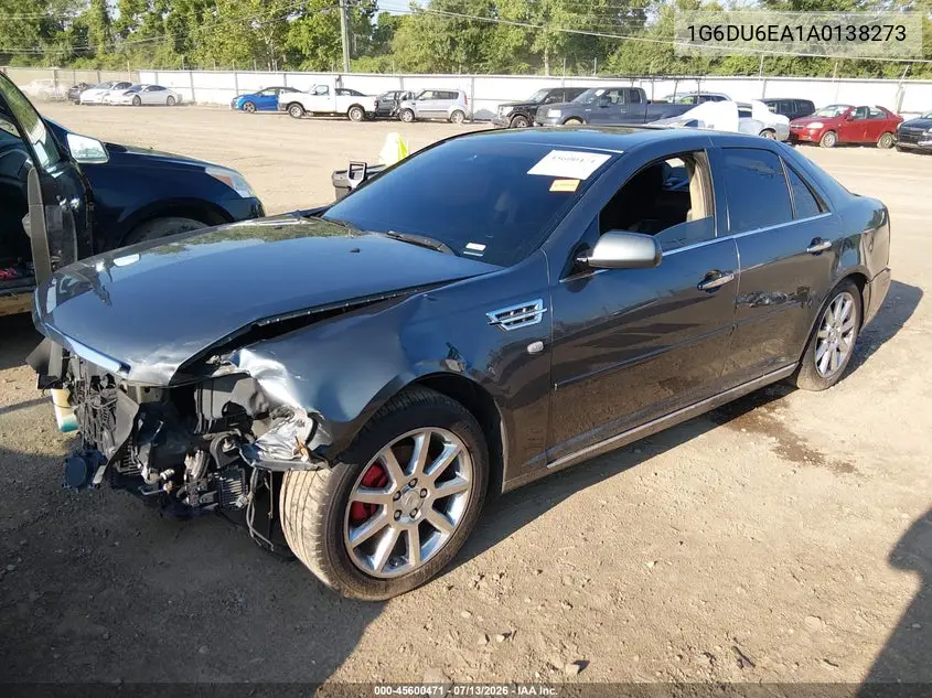 2010 Cadillac Sts Performance VIN: 1G6DU6EA1A0138273 Lot: 45600471