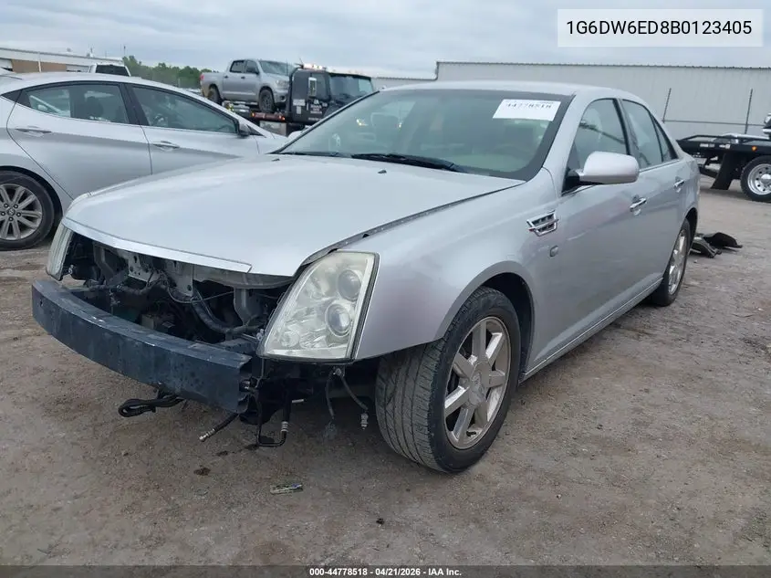 2011 Cadillac Sts Luxury VIN: 1G6DW6ED8B0123405 Lot: 44778518