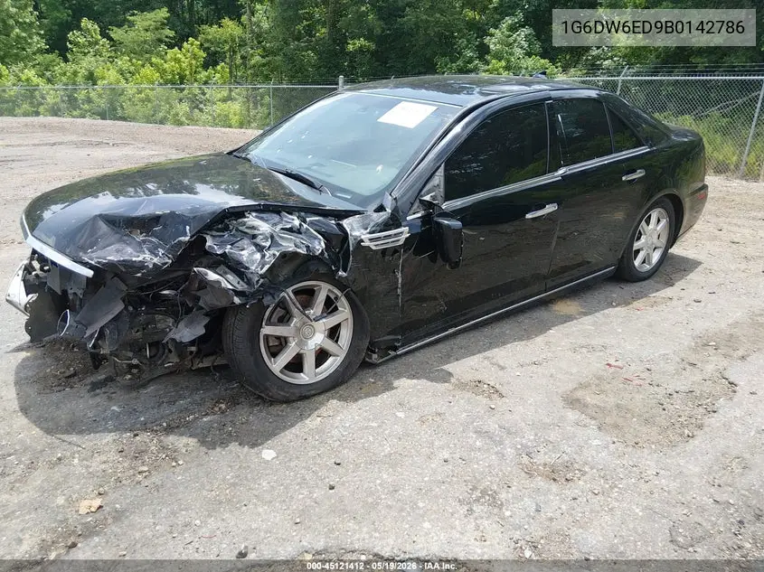 2011 Cadillac Sts Luxury VIN: 1G6DW6ED9B0142786 Lot: 45121412