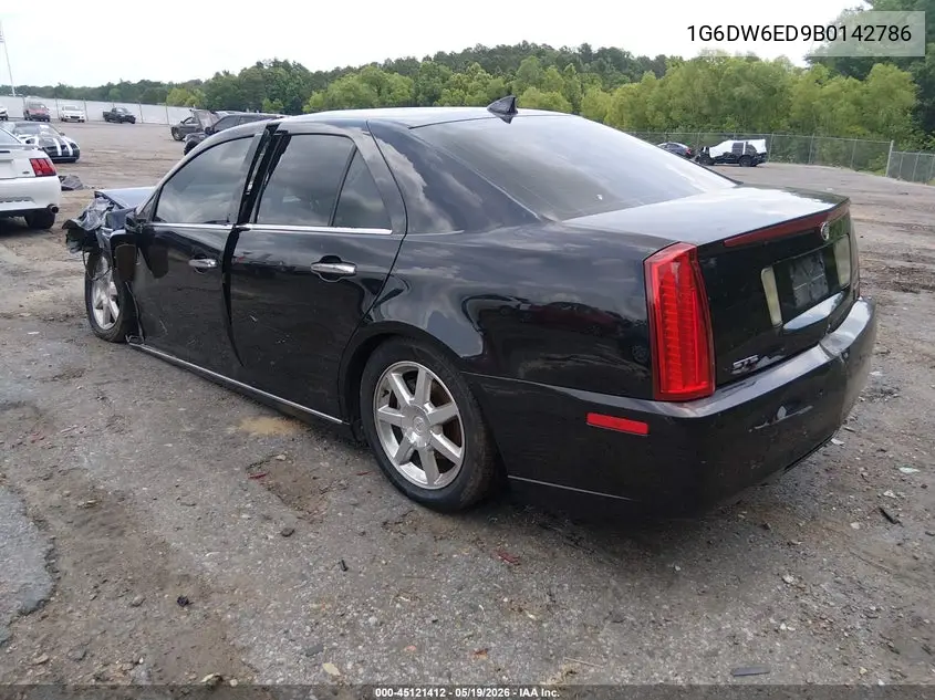 2011 Cadillac Sts Luxury VIN: 1G6DW6ED9B0142786 Lot: 45121412