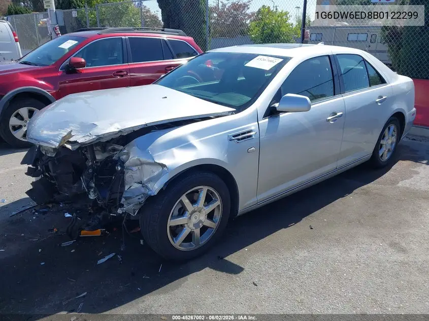 2011 Cadillac Sts Luxury VIN: 1G6DW6ED8B0122299 Lot: 45267002