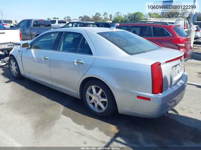 2011 Cadillac Sts Luxury VIN: 1G6DW6ED8B0122299 Lot: 45267002
