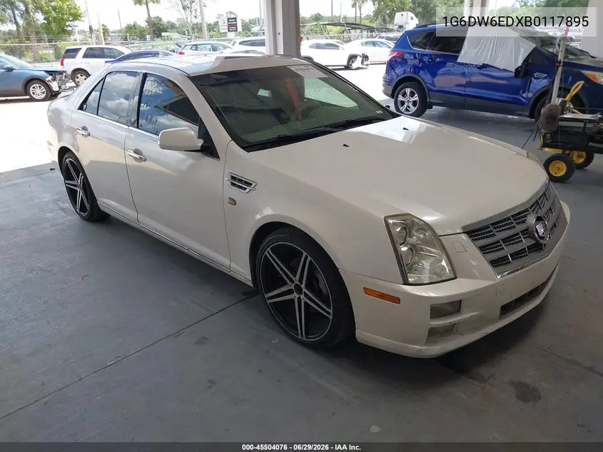 2011 Cadillac Sts Rwd W/1Sb VIN: 1G6DW6EDXB0117895 Lot: 45504076