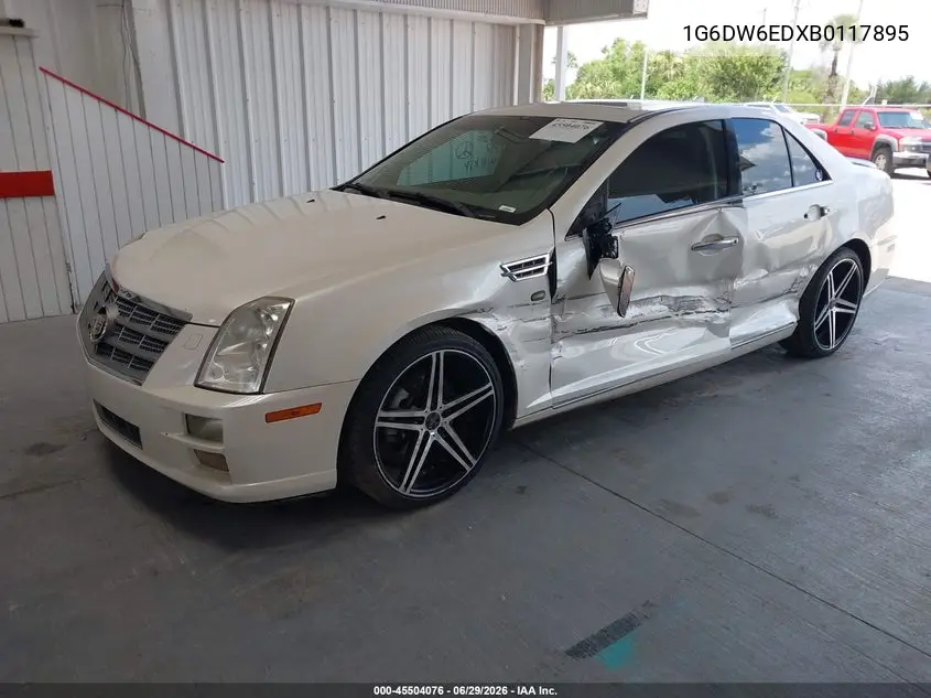 2011 Cadillac Sts Rwd W/1Sb VIN: 1G6DW6EDXB0117895 Lot: 45504076