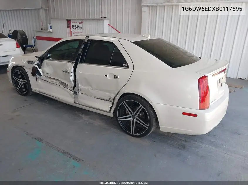 2011 Cadillac Sts Rwd W/1Sb VIN: 1G6DW6EDXB0117895 Lot: 45504076