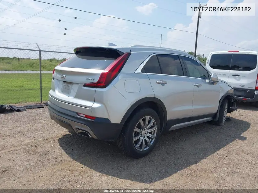 2019 Cadillac Xt4 Premium Luxury VIN: 1GYFZCR46KF228182 Lot: 45273763