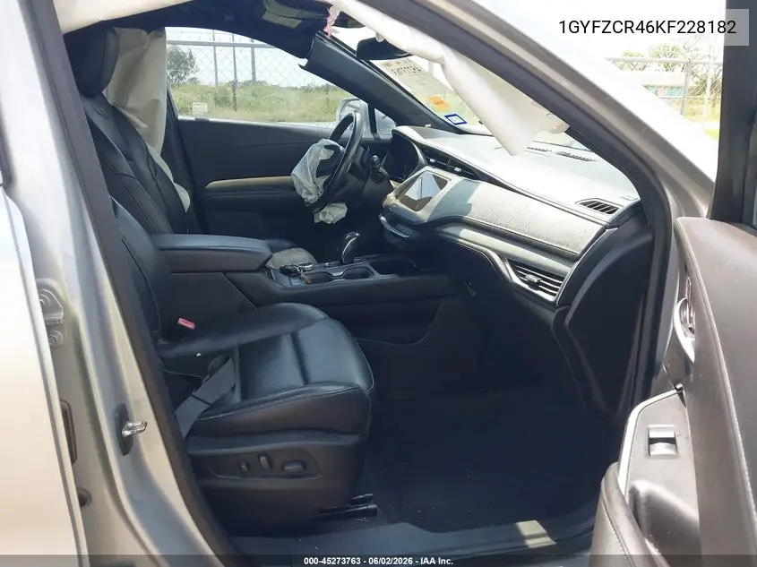 2019 Cadillac Xt4 Premium Luxury VIN: 1GYFZCR46KF228182 Lot: 45273763