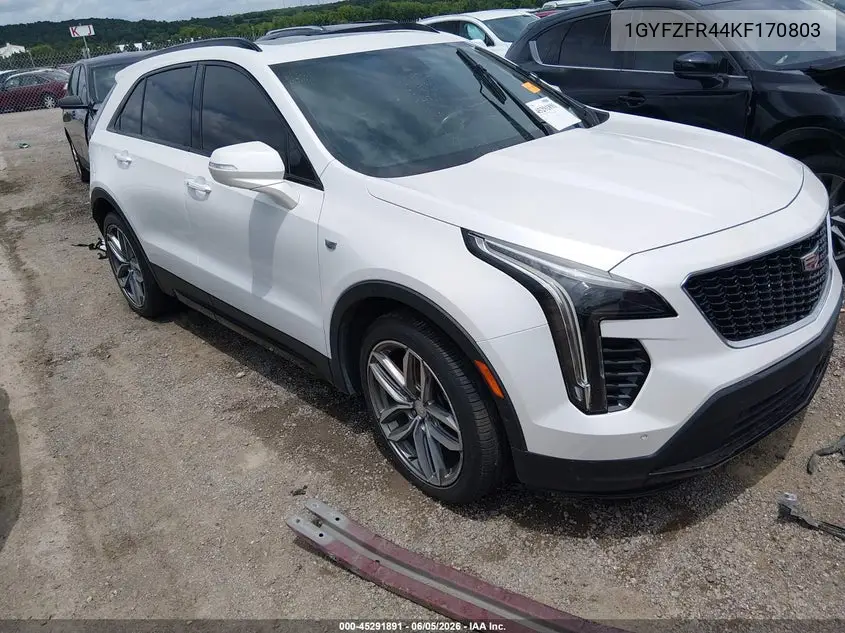 2019 Cadillac Xt4 Awd Sport VIN: 1GYFZFR44KF170803 Lot: 45291891
