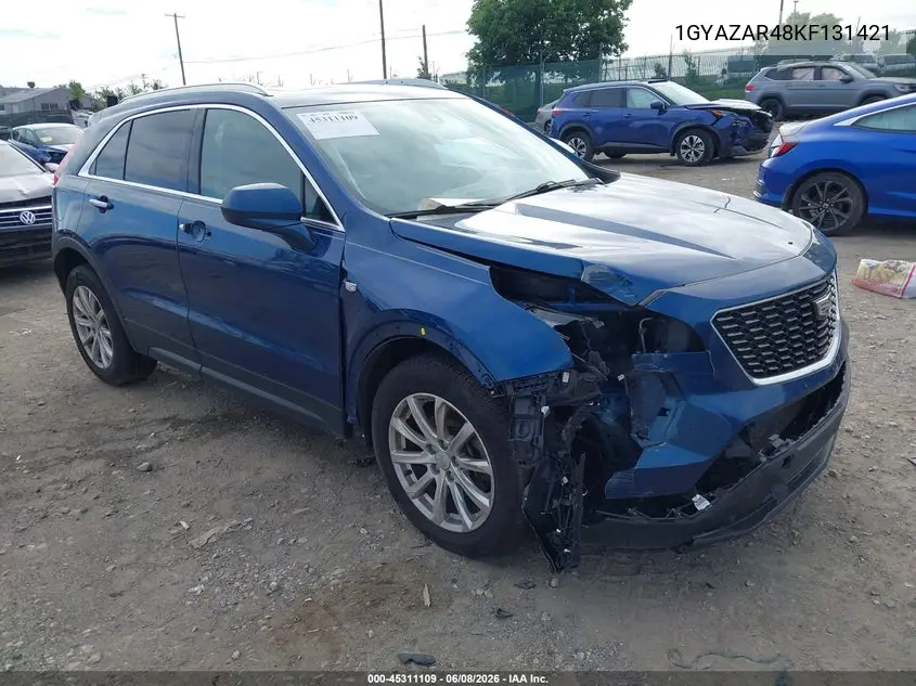 2019 Cadillac Xt4 Luxury VIN: 1GYAZAR48KF131421 Lot: 45311109