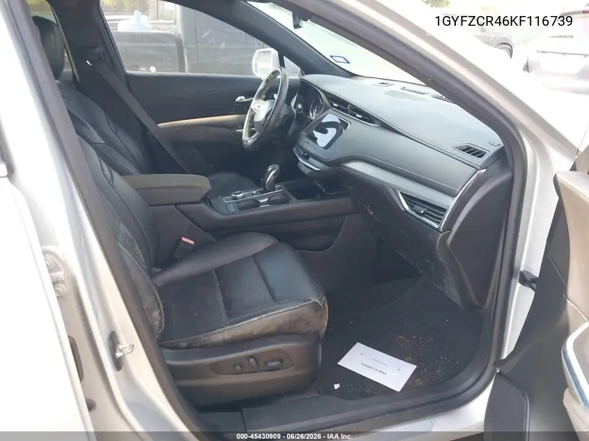 2019 Cadillac Xt4 Premium Luxury VIN: 1GYFZCR46KF116739 Lot: 45430909