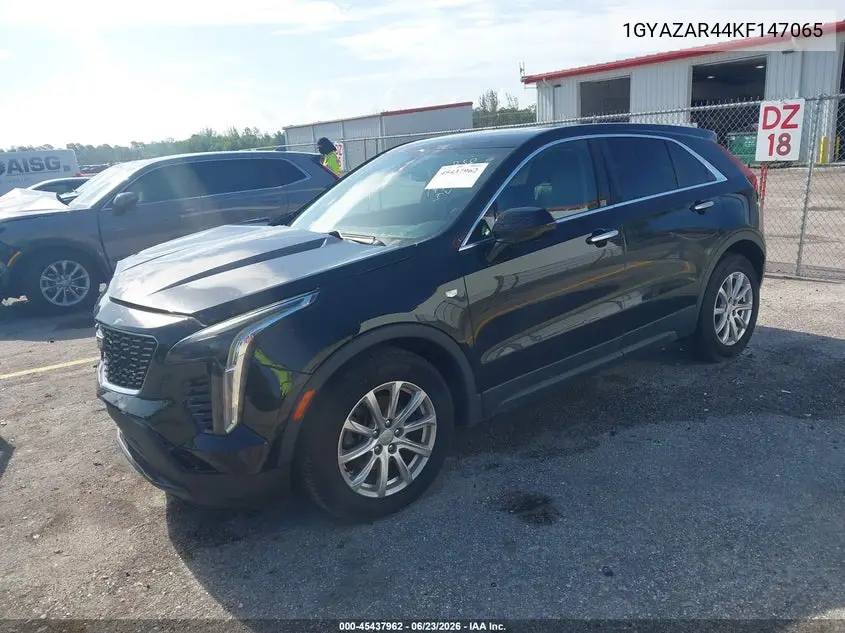2019 Cadillac Xt4 Luxury VIN: 1GYAZAR44KF147065 Lot: 45437962
