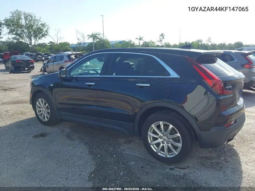 2019 Cadillac Xt4 Luxury VIN: 1GYAZAR44KF147065 Lot: 45437962