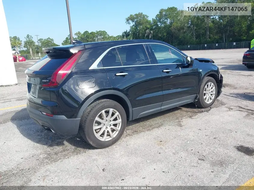 2019 Cadillac Xt4 Luxury VIN: 1GYAZAR44KF147065 Lot: 45437962