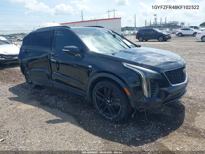 2019 Cadillac Xt4 Sport VIN: 1GYFZFR48KF102522 Lot: 45496427