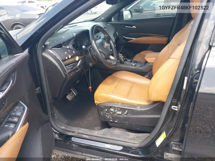2019 Cadillac Xt4 Sport VIN: 1GYFZFR48KF102522 Lot: 45496427