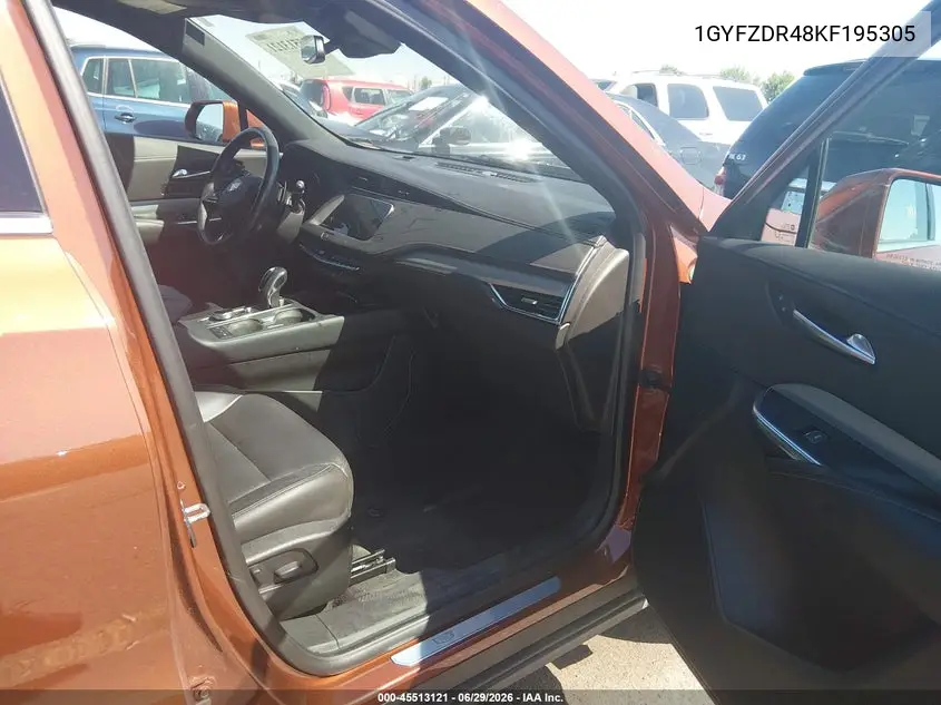 2019 Cadillac Xt4 Premium Luxury VIN: 1GYFZDR48KF195305 Lot: 45513121