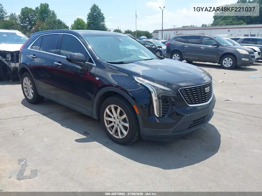 2019 Cadillac Xt4 Luxury VIN: 1GYAZAR48KF221037 Lot: 45575985