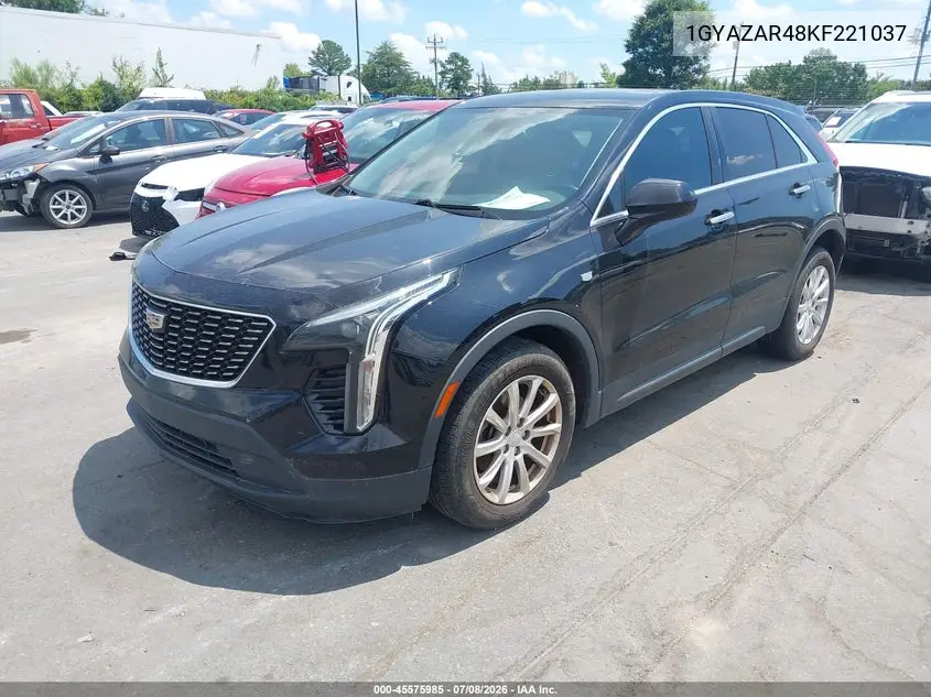 2019 Cadillac Xt4 Luxury VIN: 1GYAZAR48KF221037 Lot: 45575985