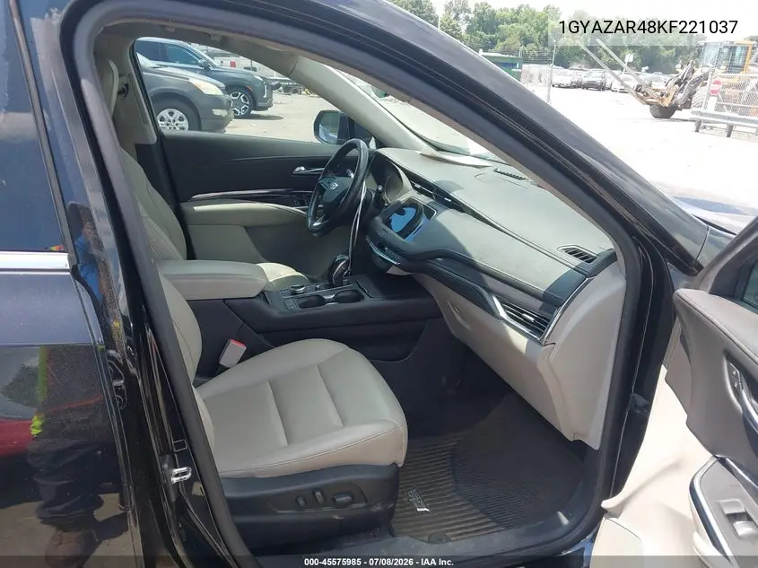 2019 Cadillac Xt4 Luxury VIN: 1GYAZAR48KF221037 Lot: 45575985