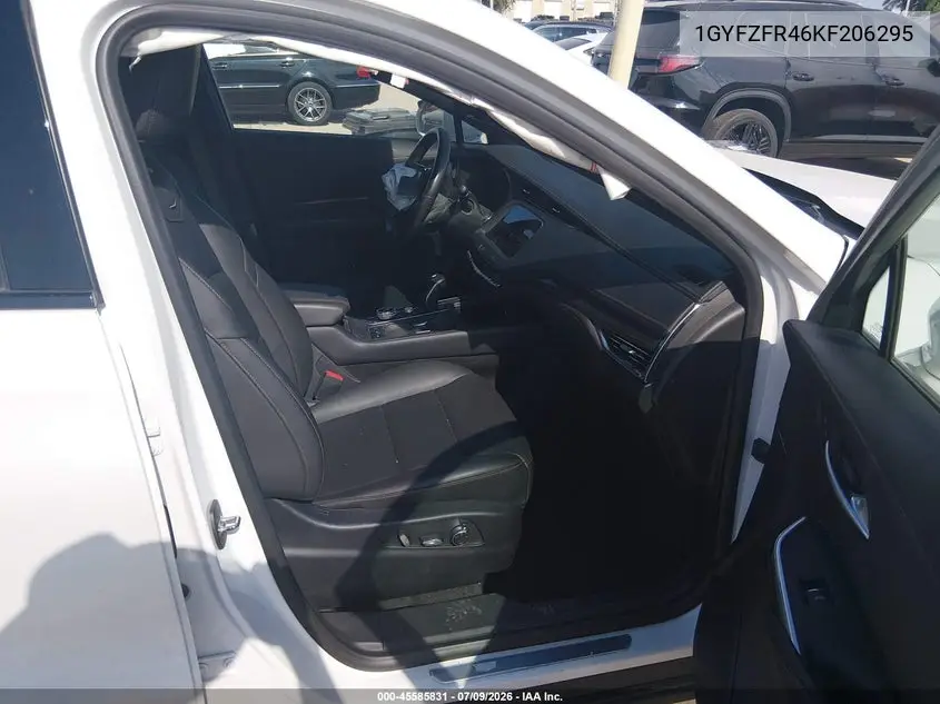 2019 Cadillac Xt4 Sport VIN: 1GYFZFR46KF206295 Lot: 45585831