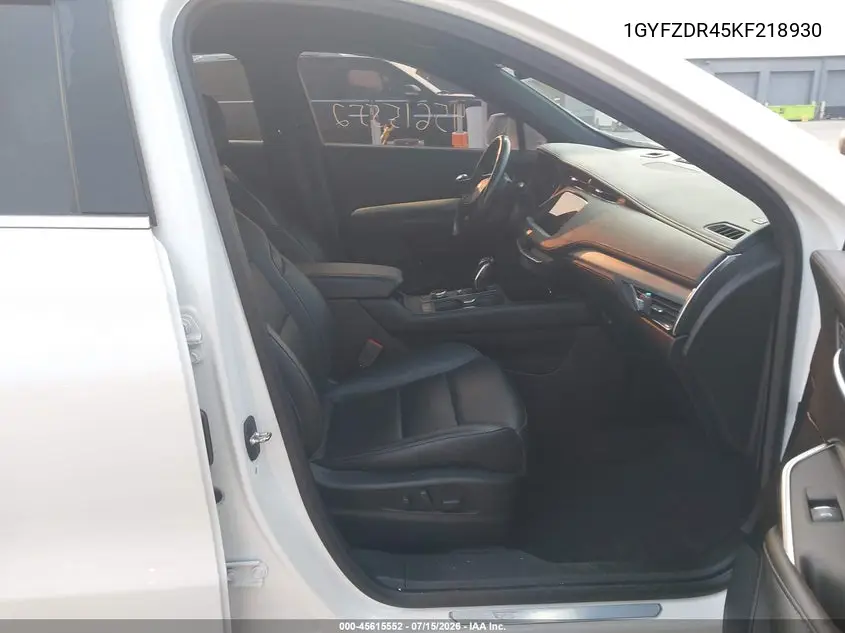 2019 Cadillac Xt4 Premium Luxury VIN: 1GYFZDR45KF218930 Lot: 45615552
