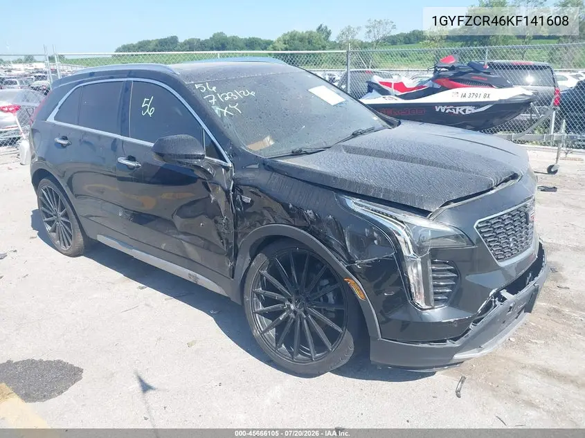 2019 Cadillac Xt4 Premium Luxury VIN: 1GYFZCR46KF141608 Lot: 45666105