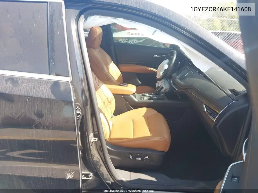 2019 Cadillac Xt4 Premium Luxury VIN: 1GYFZCR46KF141608 Lot: 45666105