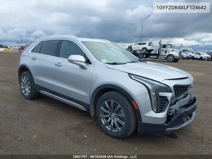 2020 Cadillac Xt4 Premium Luxury VIN: 1GYFZDR4XLF124642 Lot: 12631707