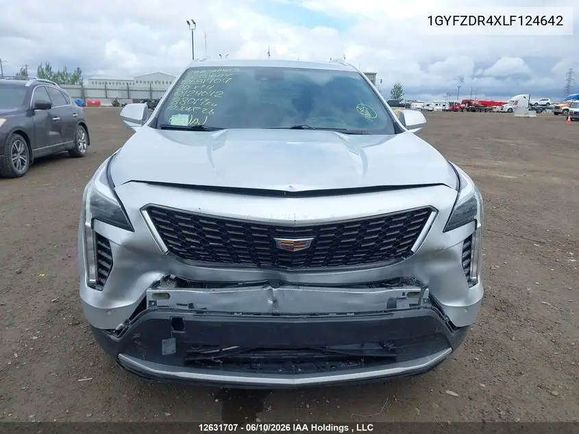 2020 Cadillac Xt4 Premium Luxury VIN: 1GYFZDR4XLF124642 Lot: 12631707