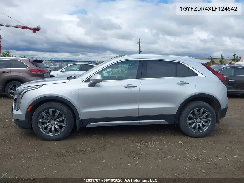 2020 Cadillac Xt4 Premium Luxury VIN: 1GYFZDR4XLF124642 Lot: 12631707