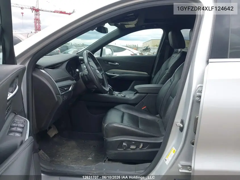 2020 Cadillac Xt4 Premium Luxury VIN: 1GYFZDR4XLF124642 Lot: 12631707