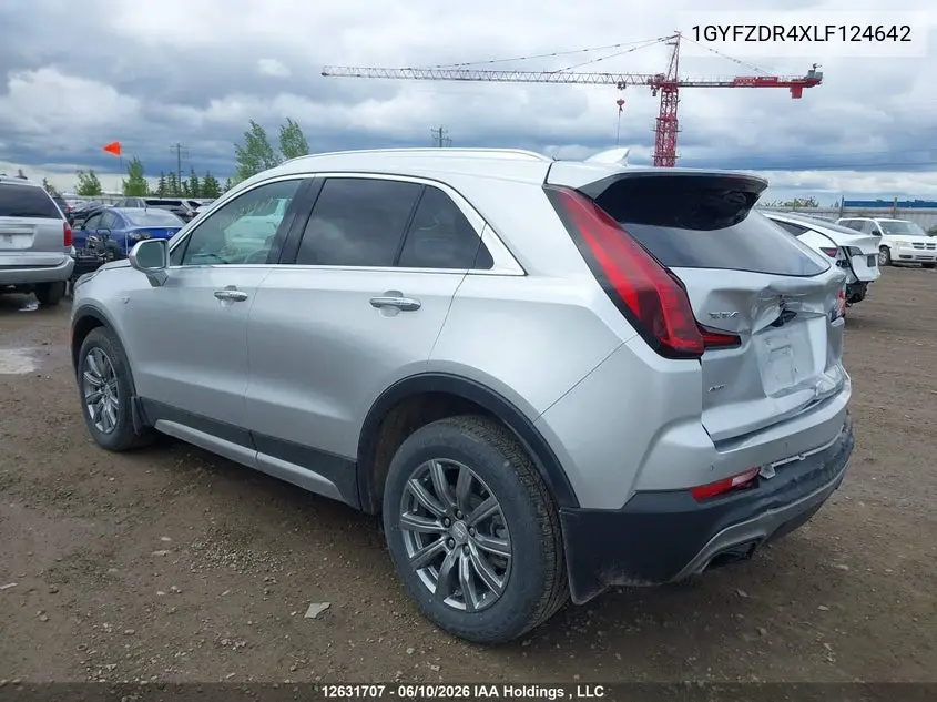2020 Cadillac Xt4 Premium Luxury VIN: 1GYFZDR4XLF124642 Lot: 12631707