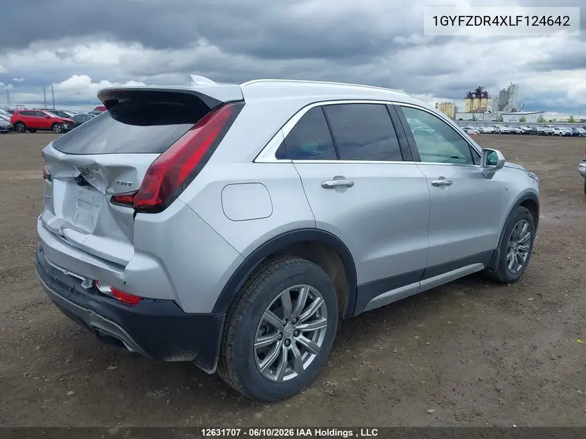 2020 Cadillac Xt4 Premium Luxury VIN: 1GYFZDR4XLF124642 Lot: 12631707