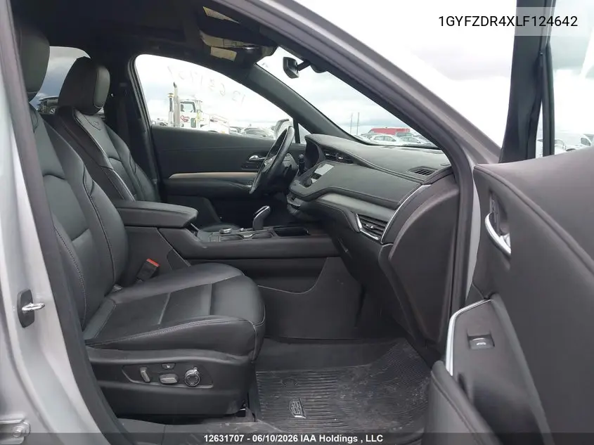 2020 Cadillac Xt4 Premium Luxury VIN: 1GYFZDR4XLF124642 Lot: 12631707