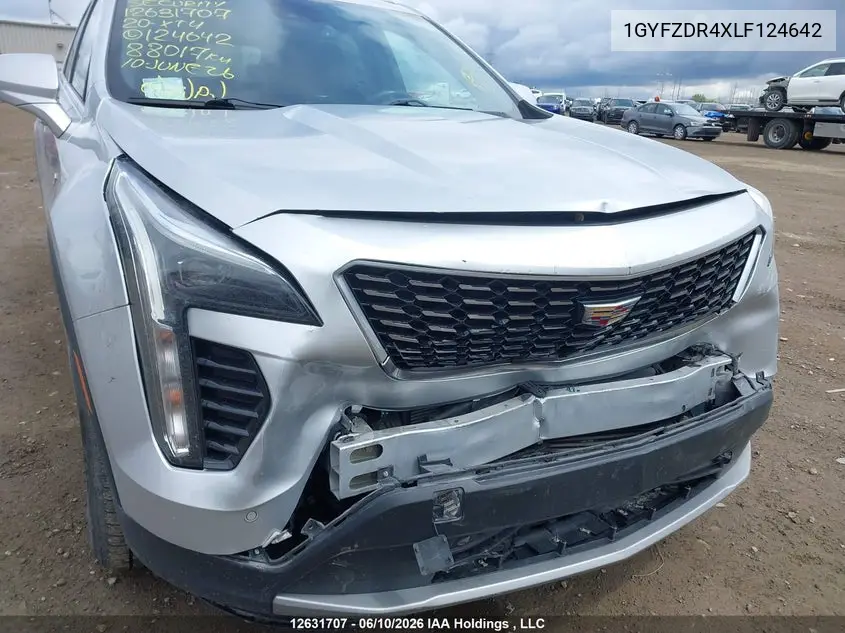 2020 Cadillac Xt4 Premium Luxury VIN: 1GYFZDR4XLF124642 Lot: 12631707