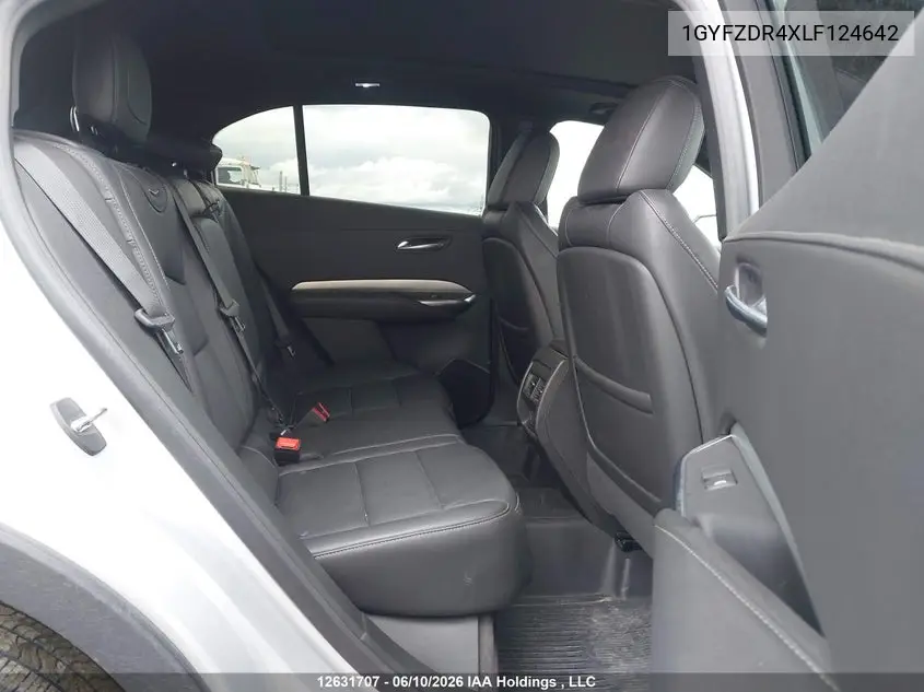 2020 Cadillac Xt4 Premium Luxury VIN: 1GYFZDR4XLF124642 Lot: 12631707