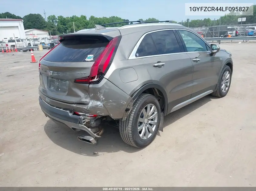 2020 Cadillac Xt4 Fwd Premium Luxury VIN: 1GYFZCR44LF095827 Lot: 45155719