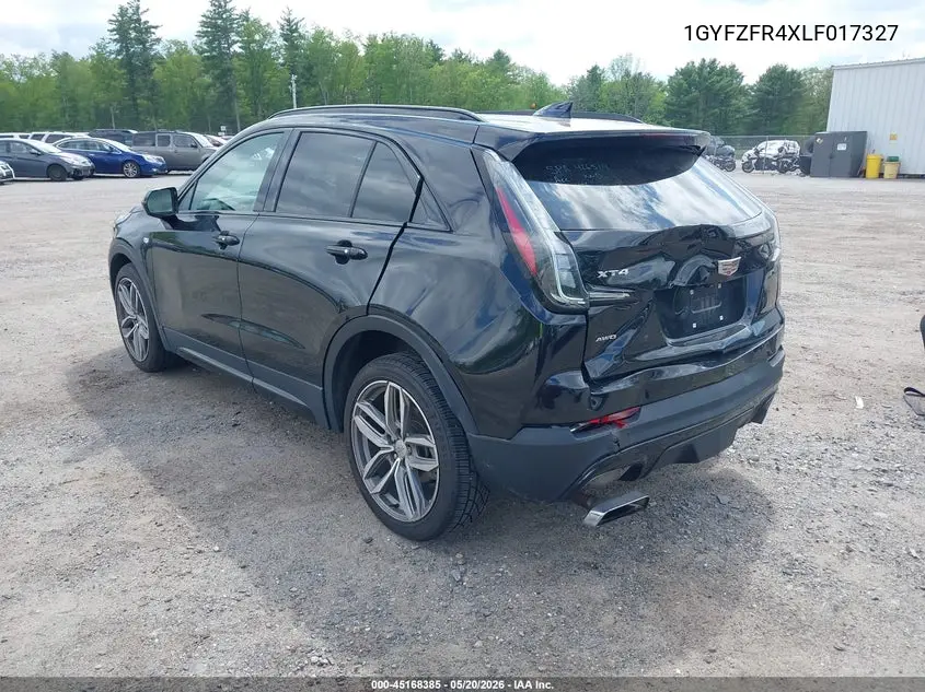 2020 Cadillac Xt4 Awd Sport VIN: 1GYFZFR4XLF017327 Lot: 45168385