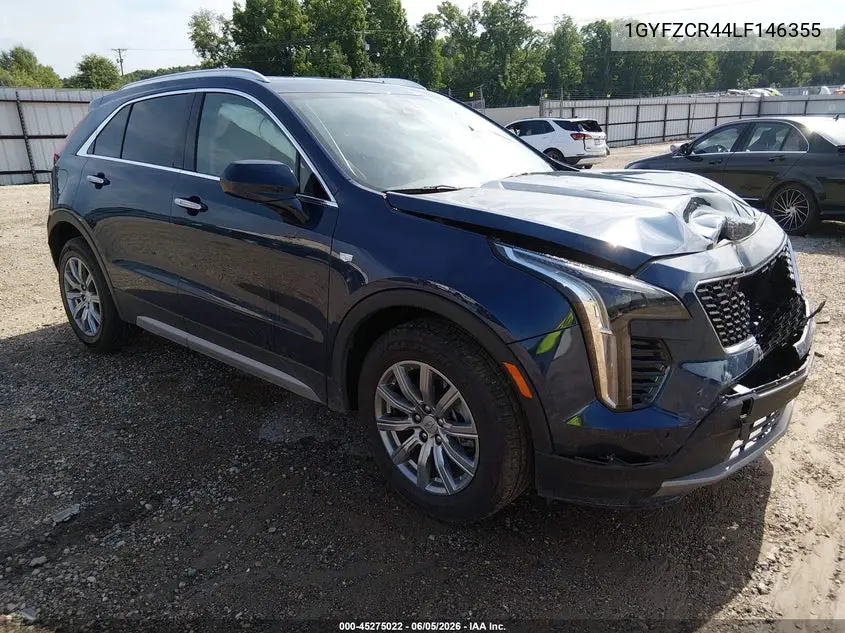 2020 Cadillac Xt4 Fwd Premium Luxury VIN: 1GYFZCR44LF146355 Lot: 45275022