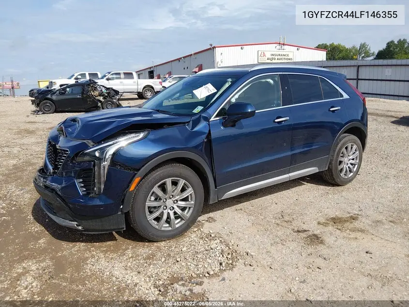 2020 Cadillac Xt4 Fwd Premium Luxury VIN: 1GYFZCR44LF146355 Lot: 45275022