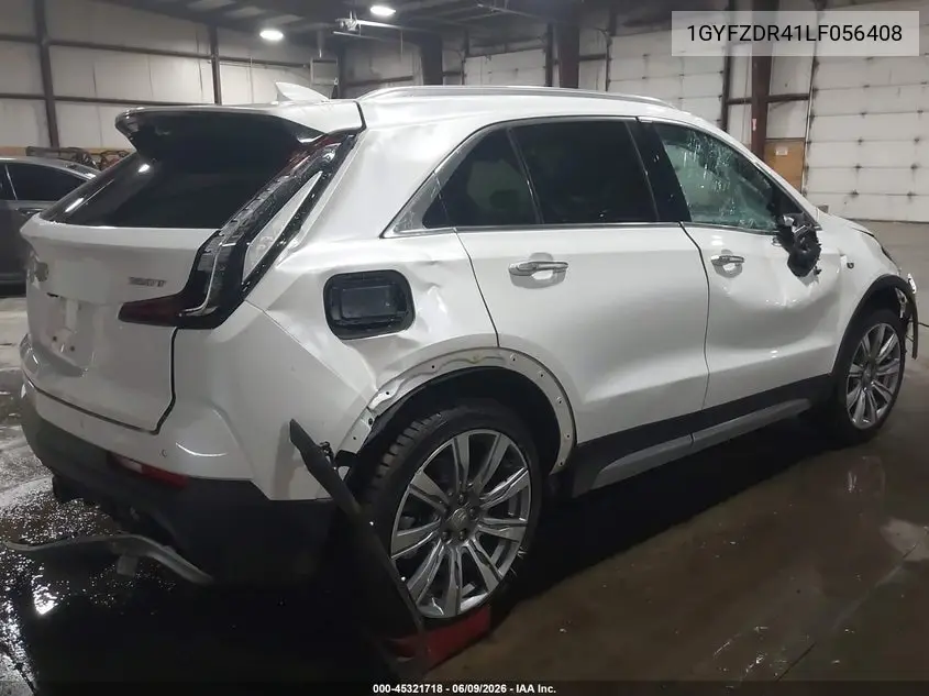 2020 Cadillac Xt4 Awd Premium Luxury VIN: 1GYFZDR41LF056408 Lot: 45321718