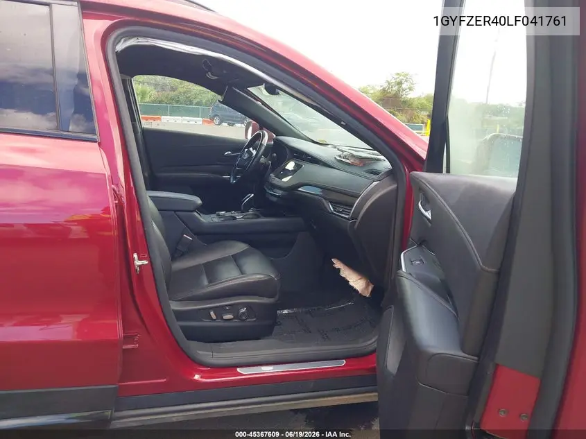 2020 Cadillac Xt4 Fwd Sport VIN: 1GYFZER40LF041761 Lot: 45367609
