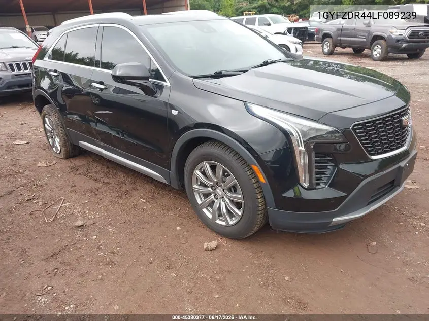 2020 Cadillac Xt4 Awd Premium Luxury VIN: 1GYFZDR44LF089239 Lot: 45380377