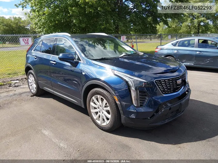 2020 Cadillac Xt4 Awd Luxury VIN: 1GYFZBR46LF052293 Lot: 45383323
