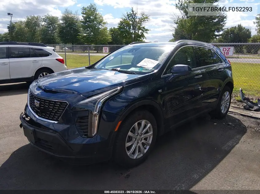 2020 Cadillac Xt4 Awd Luxury VIN: 1GYFZBR46LF052293 Lot: 45383323