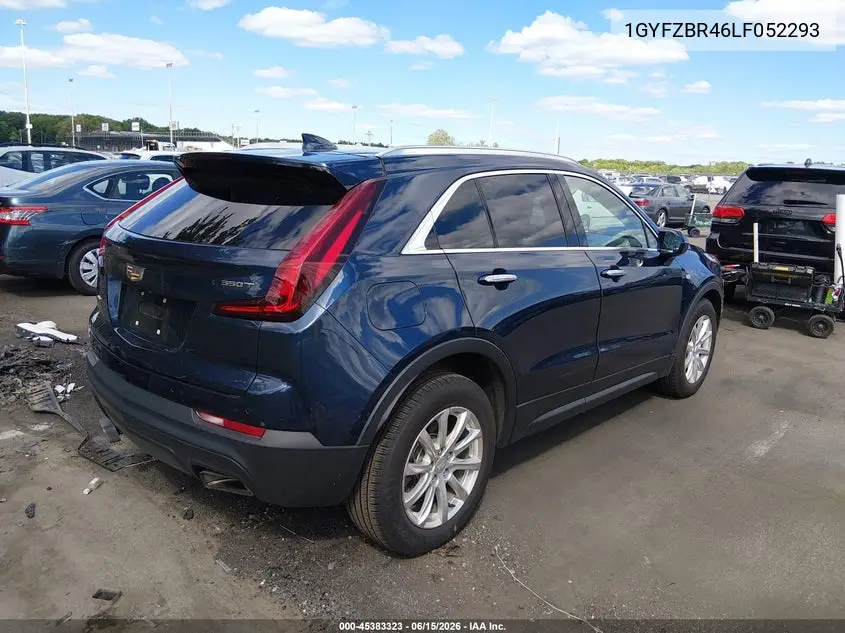2020 Cadillac Xt4 Awd Luxury VIN: 1GYFZBR46LF052293 Lot: 45383323