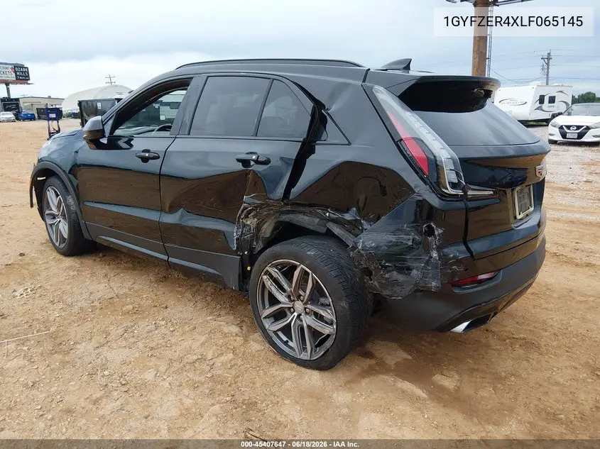 2020 Cadillac Xt4 Fwd Sport VIN: 1GYFZER4XLF065145 Lot: 45407647