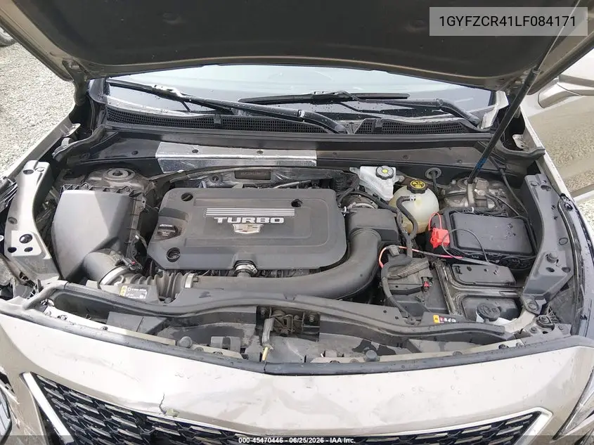 2020 Cadillac Xt4 Fwd Premium Luxury VIN: 1GYFZCR41LF084171 Lot: 45470446